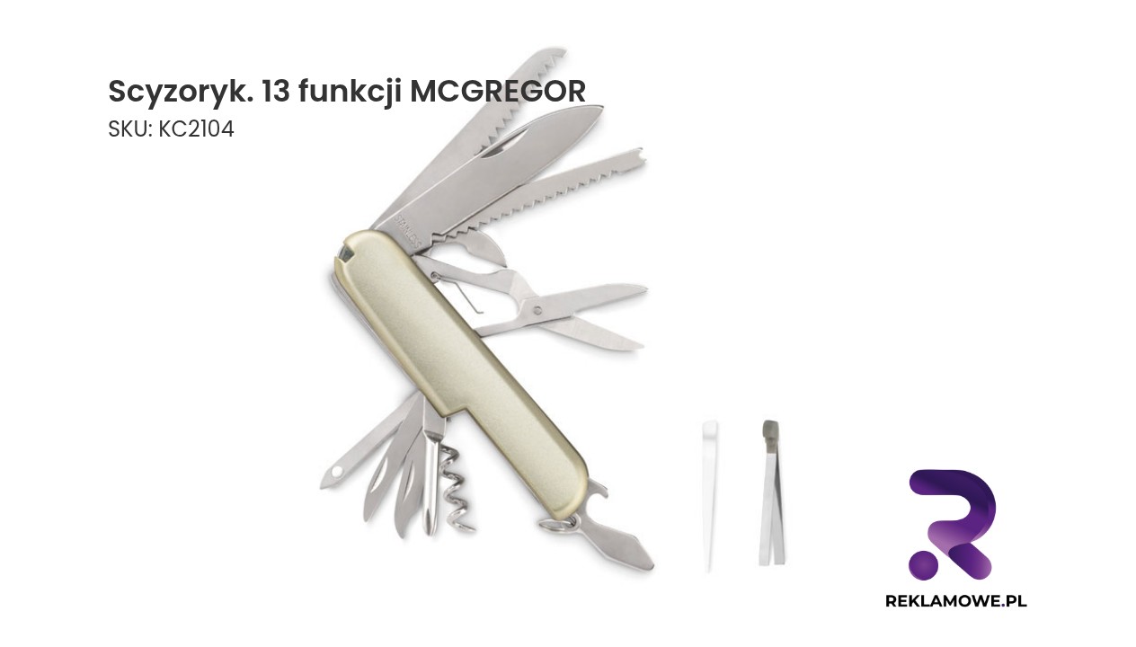 Scyzoryk. 13 funkcji MCGREGOR Scyzoryk MCGREGOR z 13 funkcjami