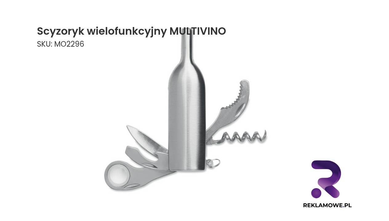 Scyzoryk wielofunkcyjny MULTIVINO Scyzoryk wielofunkcyjny MULTIVINO z dodatkowymi narzędziami