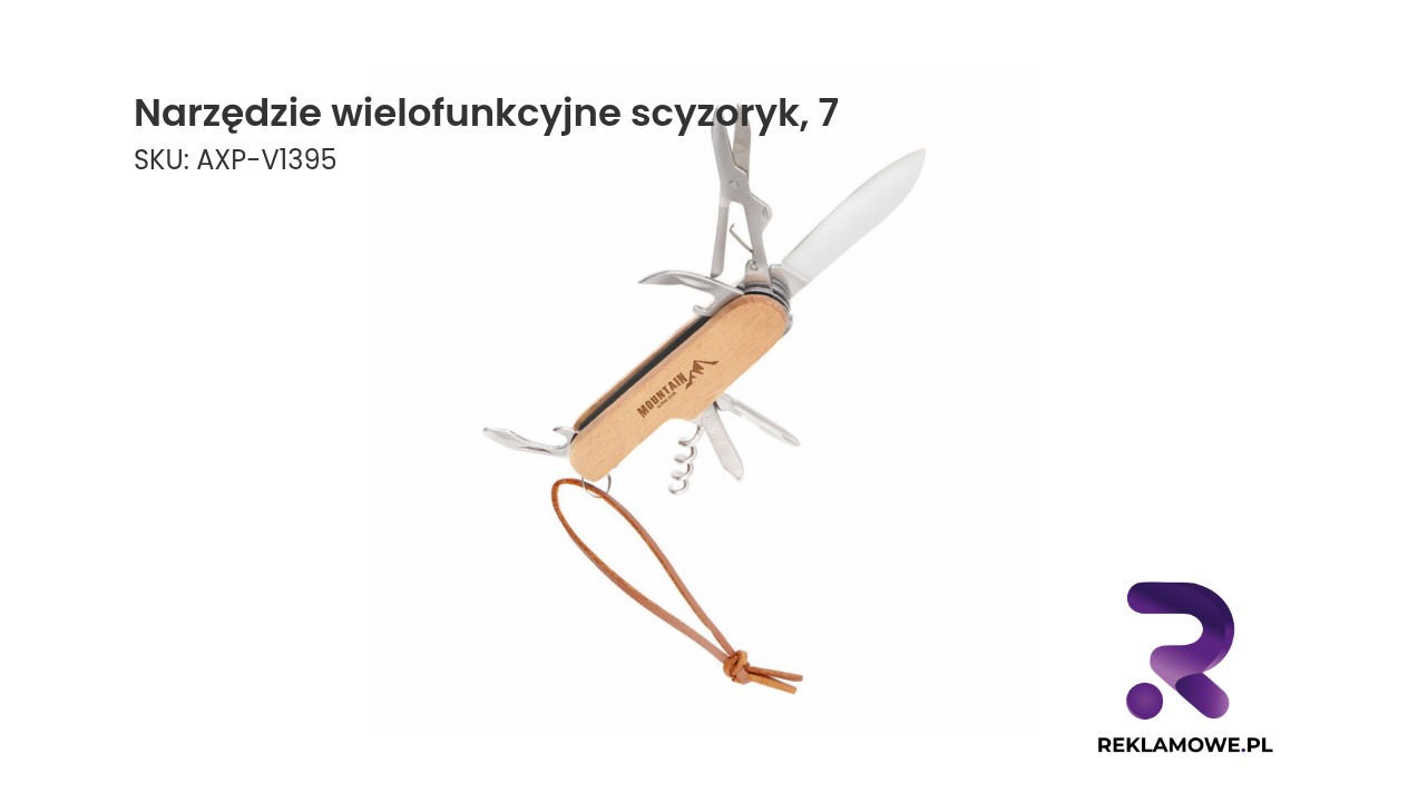 Narzędzie wielofunkcyjne scyzoryk 7 cali