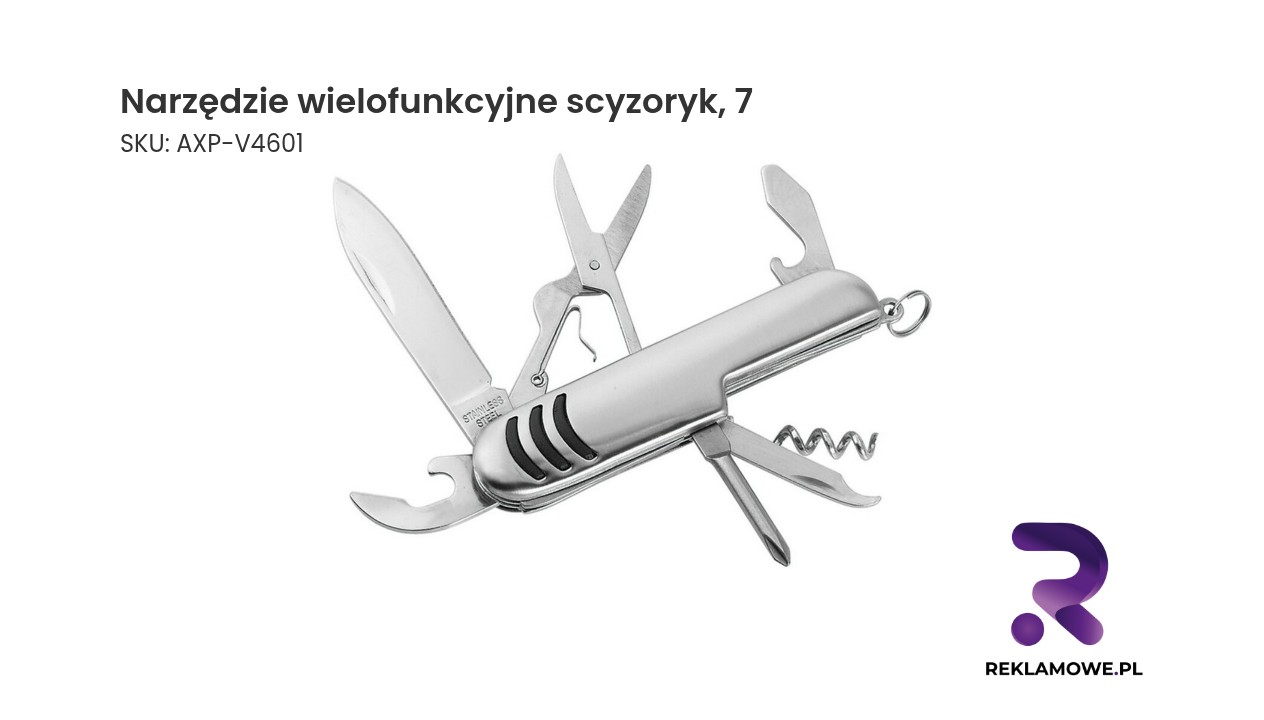 Narzędzie wielofunkcyjne scyzoryk, 7 cali