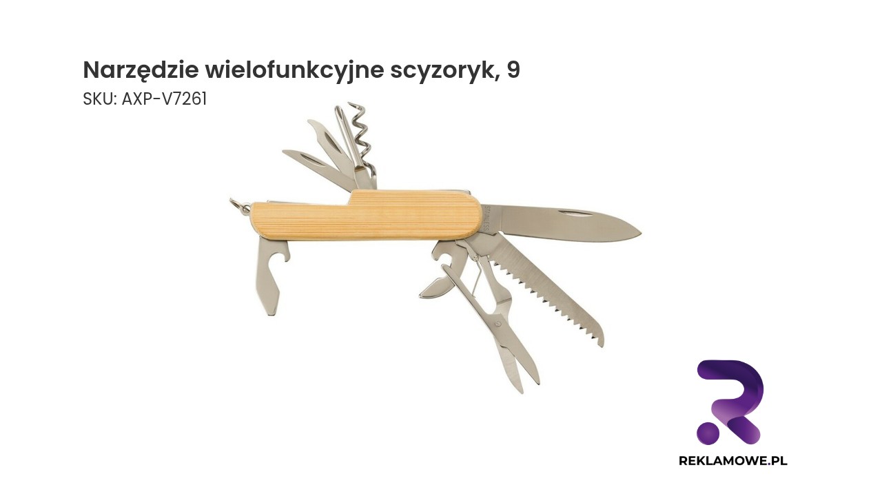 Narzędzie wielofunkcyjne scyzoryk 9 cali