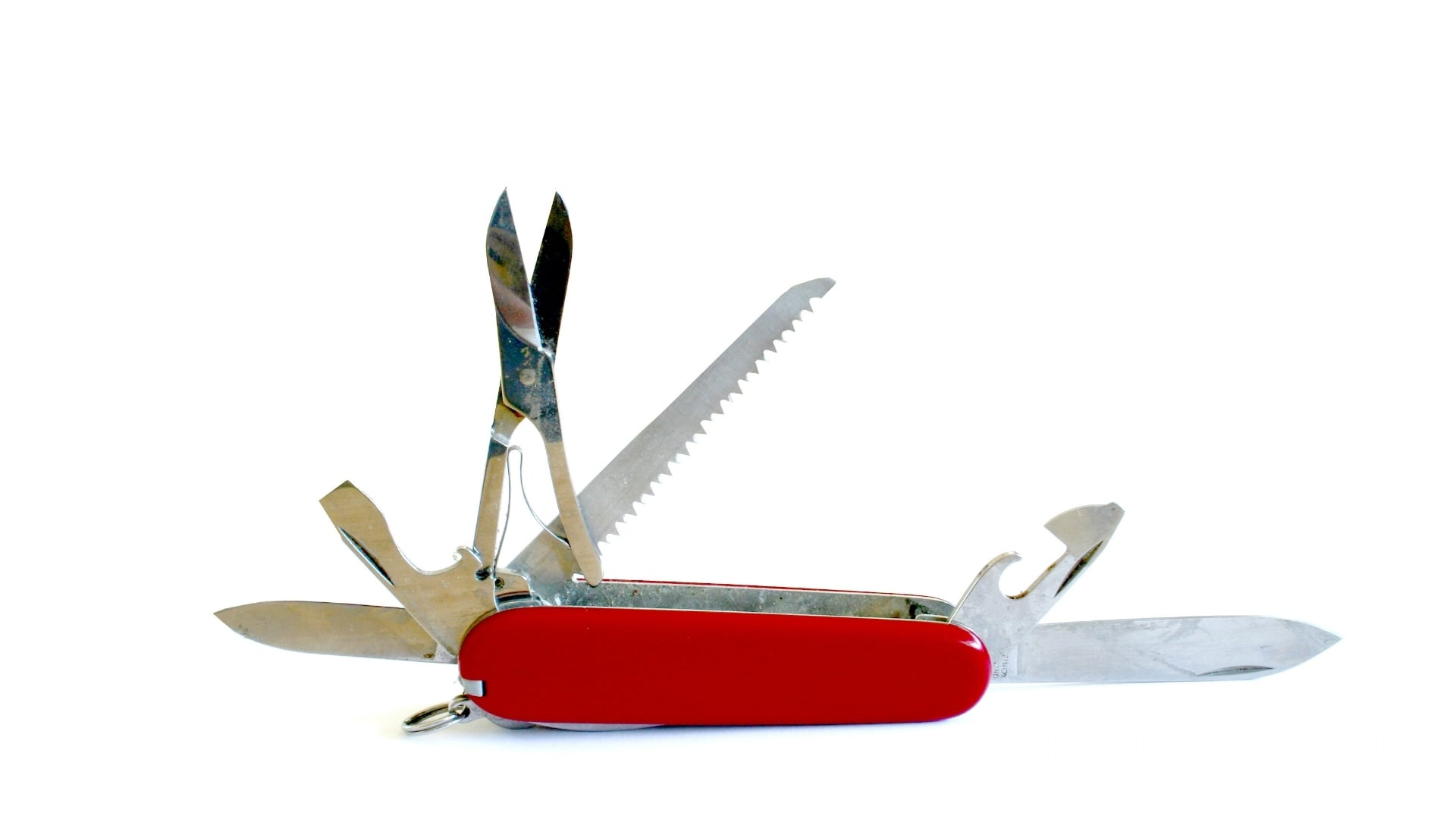 Scyzoryki reklamowe na stole