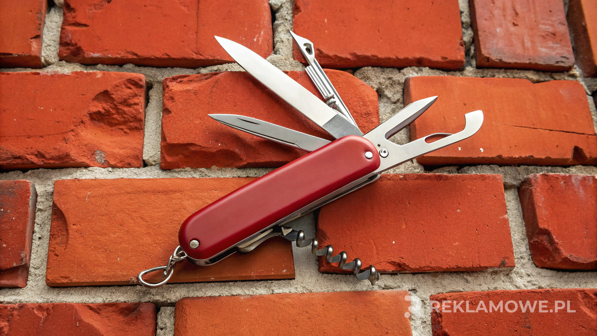 Scyzoryk w kampanii promocyjnej Scyzoryk używany w promocji